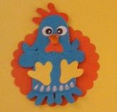 Aplique Galinha Pintadinha