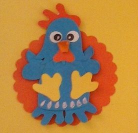 Aplique Galinha Pintadinha