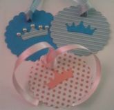 Tags com meia pérola